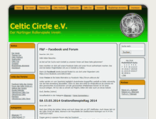 Tablet Screenshot of celticcircle.bentleysilberschatten.de